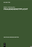 Frauendienstpflicht 3111053989 Book Cover