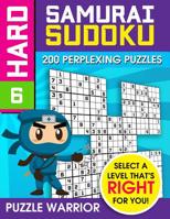 Hard Samurai Sudoku: 200 Perplexing Puzzles 1092256172 Book Cover