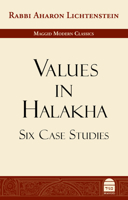 Values in Halakha 1592646069 Book Cover