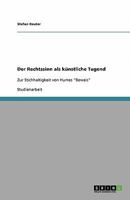 Der Rechtssinn als künstliche Tugend: Zur Stichhaltigkeit von Humes "Beweis" 3640423151 Book Cover
