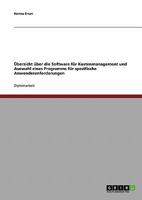 Ubersicht Uber Die Software Fur Kostenmanagement Und Auswahl Eines Programms Fur Spezifische Anwenderanforderungen 3638841901 Book Cover