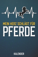 Kalender: 2020 A5 1 Woche 2 Seiten - 110 Seiten - Mein Herz schl�gt f�r Pferde 1655494252 Book Cover