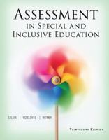 Assessment: In Special and Inclusive Education 0618273999 Book Cover