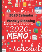 2020 Calendar: Weekly planning 1691110493 Book Cover
