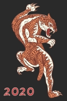 Yearly Calendar "Sabercat" for 2020: Jahreskalender, année civile, año calendario, anni di calendario, jarenkalender in english, german, french, spanish, italian, dutsch 1679026925 Book Cover