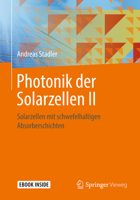 Photonik der Solarzellen II: Solarzellen mit schwefelhaltigen Absorberschichten 3658230258 Book Cover