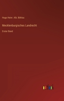 Mecklenburgisches Landrecht: Erster Band 3368220543 Book Cover