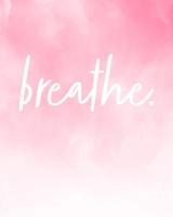 Breathe : Bible Study Journal / Notebook: 8 X 10 (Pink) 1727447697 Book Cover