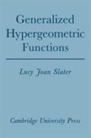 Generalized Hypergeometric Functions 052109061X Book Cover