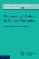 Mathematical Models in Contact Mechanics 1107606659 Book Cover