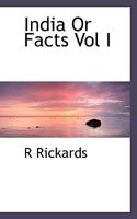 India Or Facts Vol I 053063452X Book Cover
