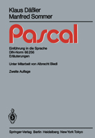 Pascal: Einfuhrung in Die Sprache Din-Norm 66256 Erlauterungen 3540150676 Book Cover