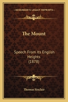 The Mount: Speech from Its English Heights 1437312829 Book Cover