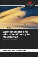 What linguistic and educational policy for Mauritania? 6208579147 Book Cover