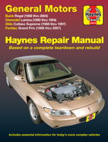 General Motors Buick Regal, Chevrolet Lumina,Olds Cutlass Supreme,Pontiac Grand Prix, 1988-2007