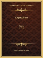L'Agriculture... 114908944X Book Cover