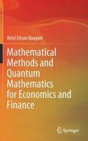 Mathematical Methods and Quantum Mathematics for Economics and Finance 9811566135 Book Cover