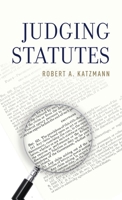 Judging Statutes 0190263296 Book Cover