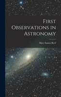 First Observations in Astronomy 1017877580 Book Cover
