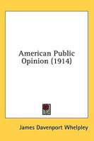 American Public Opinion 0548691886 Book Cover