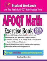 AFOQT Math Exercise Book: Student Workbook and Two Realistic AFOQT Math Tests 1970036354 Book Cover