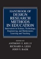 Handbook of Design Research Methods in Education 0805860592 Book Cover