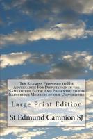 Ten Reasons Proposed to His Adversaries for Disputation in the Name of the Faith and Presented to the Illustrious Members of Our Universities 1491049499 Book Cover