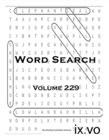 Word Search Volume 229 B0882PX7HF Book Cover