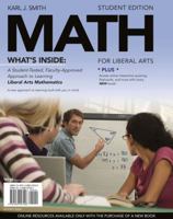 MATH for Liberal Arts (with Arts CourseMate with eBook Printed Access Card) 1439047022 Book Cover