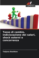 Tasso di cambio, indicizzazione dei salari, shock esterni e concorrenza (Italian Edition) 6207788710 Book Cover
