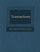 Transactions 1354562569 Book Cover