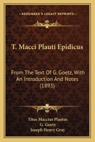 Epidicus 1164849867 Book Cover