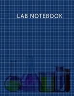 Lab Notebook: Chemistry Laboratory Notebook for Science Student / Research / College, Composition Books 8.5 x 11 inch 1985729377 Book Cover