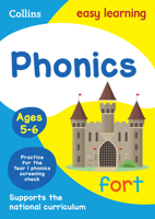 Collins Easy Learning Age 5-7 — Phonics Ages 5-6: New Edition 0008134359 Book Cover