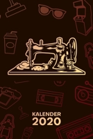 Kalender 2020: A5 Vintage Terminplaner f�r Gro�mutter mit DATUM - 52 Kalenderwochen f�r Termine & To-Do Listen - N�hmaschine Terminkalender Steampunk Jahreskalender Vintage Mode 167865132X Book Cover