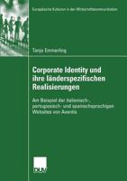 Corporate Identity und ihre länderspezifischen Realisierungen 3835060538 Book Cover