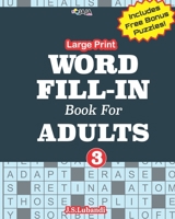 Large Print Word Search Book 3 B08QLQHG4N Book Cover