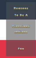 Reasons to Be a Cleveland Indians Fan 1728730546 Book Cover