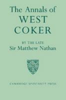 The Annals of West Coker 1139106767 Book Cover