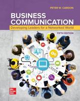 Mhe High School Business Communication: Developing Leaders for a Networked World 1264887302 Book Cover