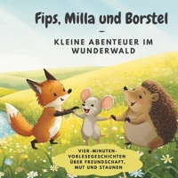 Fips, Milla und Borstel - Kleine Abenteuer im Wunderwald: Vier-Minuten-Vorlesegeschichten über Freundschaft, Mut und Staunen B0FWSSHLRD Book Cover