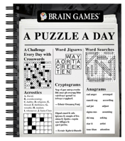 Brain Games - A Puzzle a Day 1645589870 Book Cover