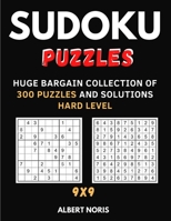 Sudoku Puzzles: Huge Bargain Collection of 300 Puzzles and Solutions Hard Level 1008935484 Book Cover