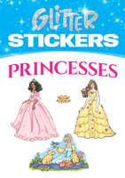 Glitter Princess Stickers 0486465772 Book Cover
