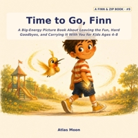 Time to Go, Finn: A Big-Energy Picture Book About Leaving the Fun, Hard Goodbyes, and Carrying It With You for Kids Ages 4-8 (Finn & Zip) B0H8QGNFWC Book Cover
