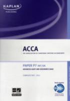 P7 Advanced Audit and Assurance AAA (INT/UK) - Complete Text (Acca Complete Texts) 0857322915 Book Cover