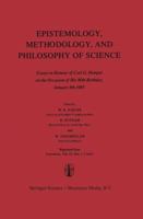 Epistemology, Methodology, and Philosophy of Science ("Erkenntnis") 904818410X Book Cover