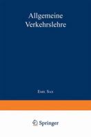 Allgemeine Verkehrslehre 3642903436 Book Cover