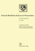 Leibniz Und Die Neuhumanistische Theorie Der Bildung Der Menschen 3531072463 Book Cover