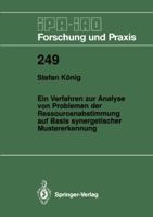 Ein Verfahren Zur Analyse Von Problemen Der Ressourcenabstimmung Auf Basis Synergetischer Mustererkennung 3540632263 Book Cover